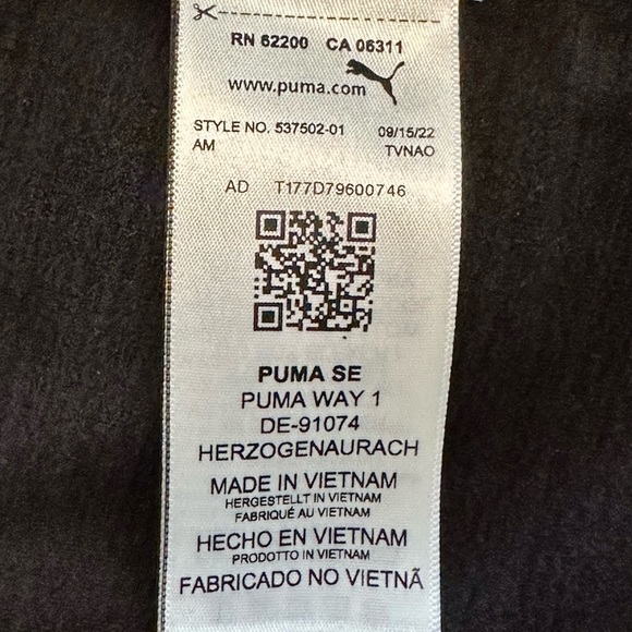 PUMA Women’s Golf Cloudspun Heather Full Zip Jacket - Size M - Picture 9 of 11